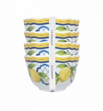Le Cadeaux Palermo Dessert Bowls, Set of 4